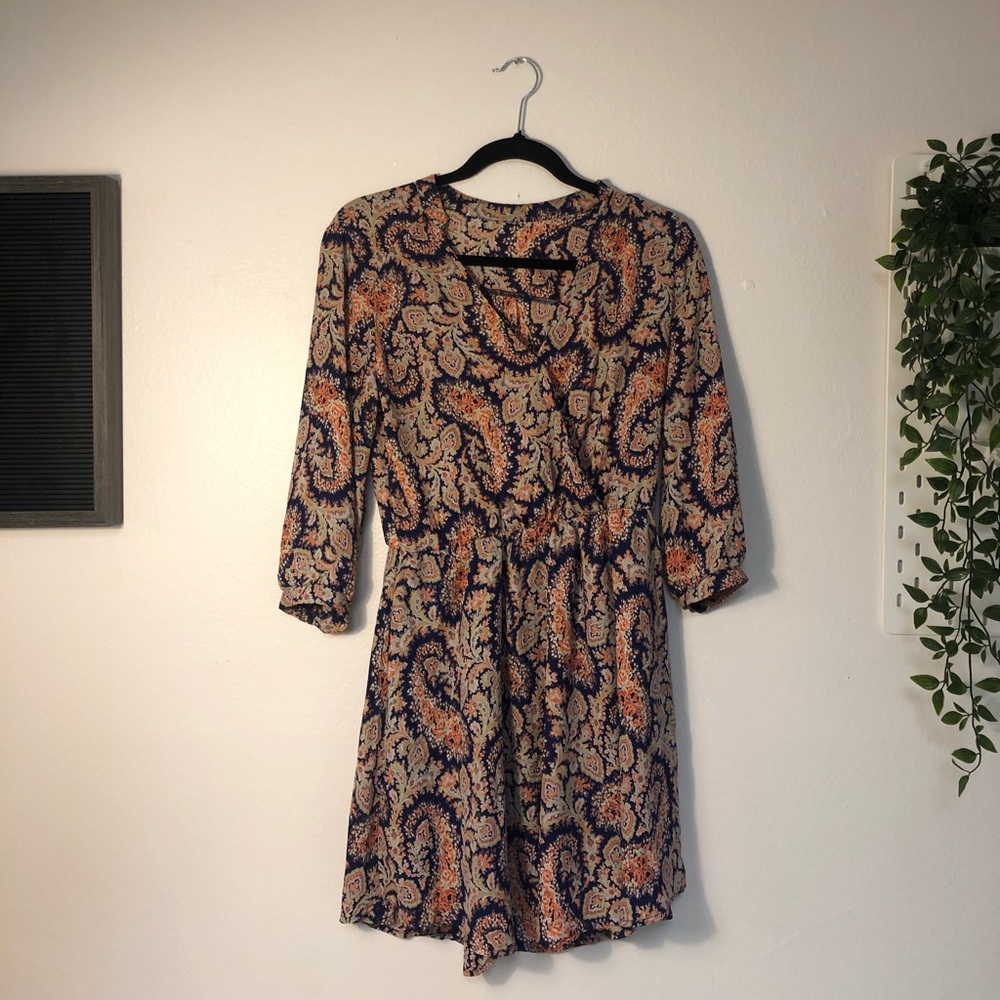 Pattered dress!